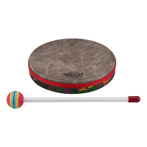 Kid's Percussion Hand Drum - 8 Inch - Rain Forest