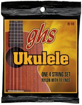 Hawaiian Ukulele Black Nylon Strings