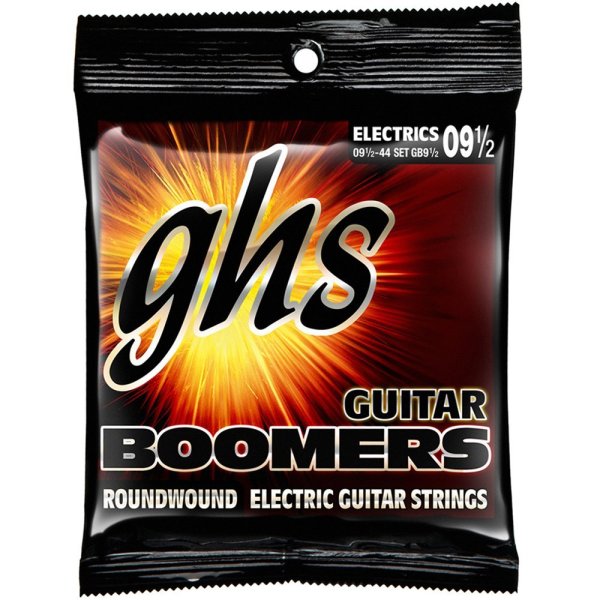 Boomers Roundwound Nickel-Plated Steel Electric Guitar Strings - 9.5-44