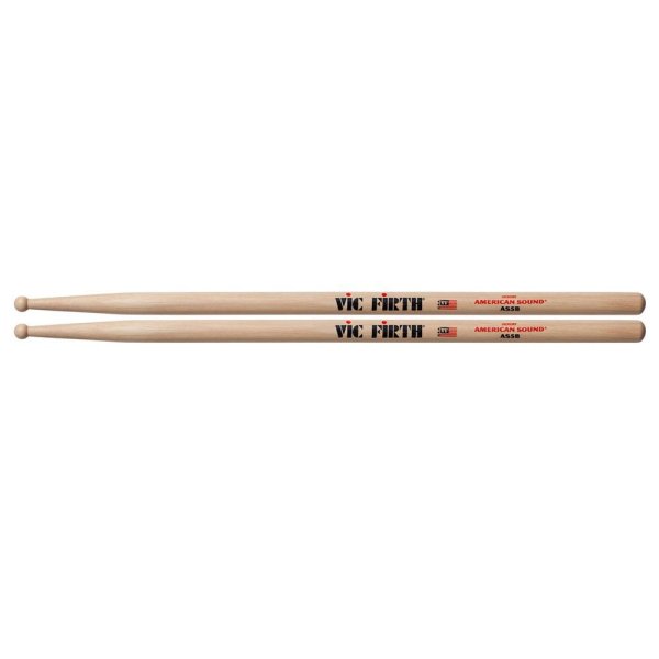 American Sound 5B Drumsticks, Round Tip