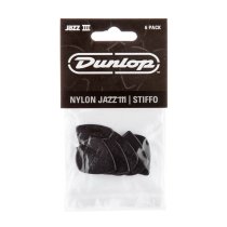 Black Stiffo Nylon Jazz III Guitar Pick