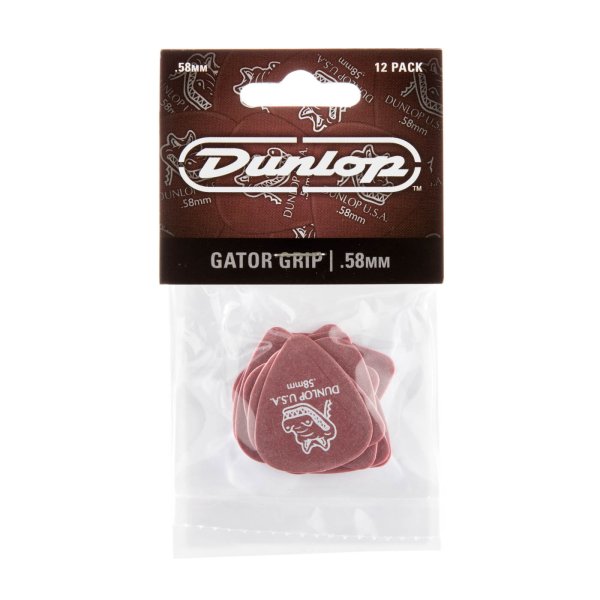 0.58mm Gator Grip Guitar Pick (12/bag)