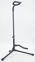 Black Guitar Stand With Rubber Padded Neck Support