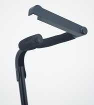 Black Guitar Stand With Rubber Padded Neck Support