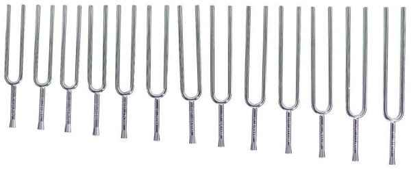 13 tuning forks set