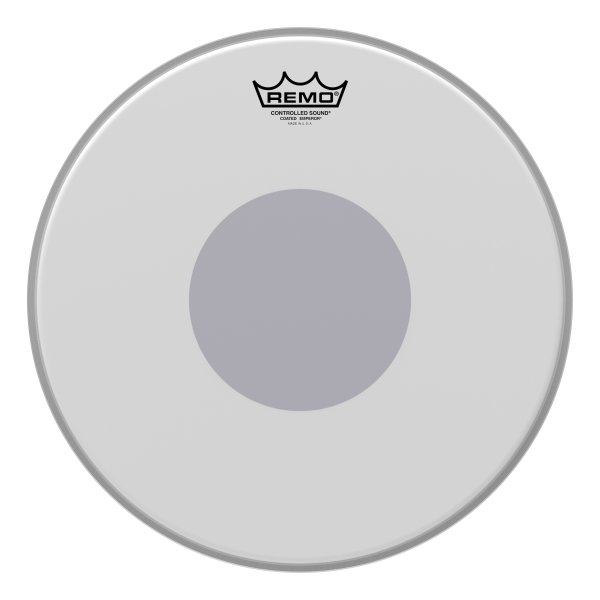 Emperor® Coated Drumhead - Bottom Black Dot™, 14"