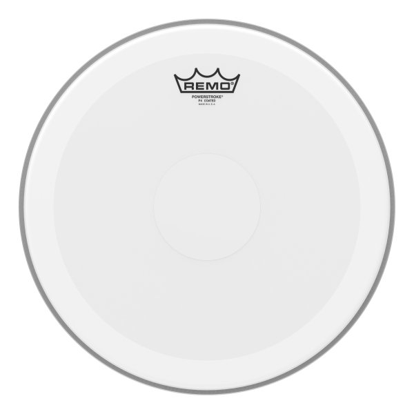 Powerstroke® P4 Coated Drumhead - Top Clear Dot, 14"