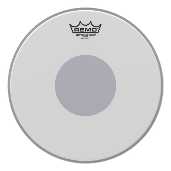 Controlled Sound® Coated Black Dot™ Drumhead - Bottom Black Dot™, 12"