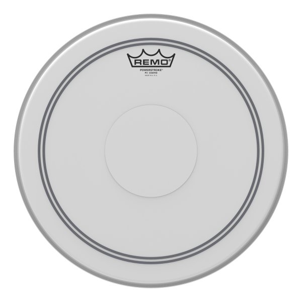 Powerstroke® P3 Coated Drumhead - Top Clear Dot, 13"