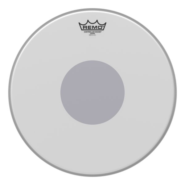 Controlled Sound® Coated Black Dot™ Drumhead - Bottom Black Dot™, 15"