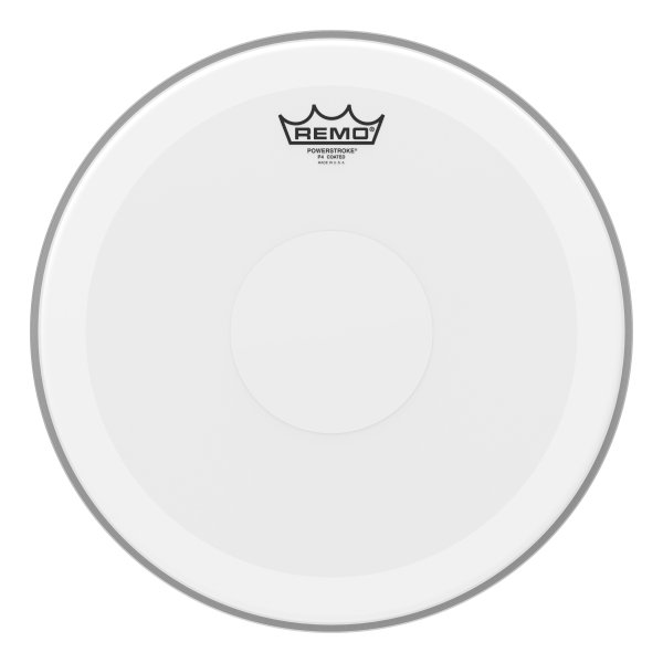 Powerstroke® P4 Coated Drumhead - Top Clear Dot, 13"