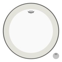 22″ Powerstroke P4 Clear Bass Drum Head With Falam Patch