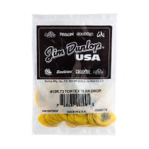 Yellow 0.73mm Tortex® Teardrop Guitar Pick (72/pack)