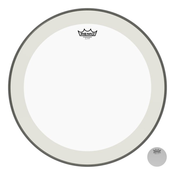 Powerstroke® P4 Clear Drumhead, 20"