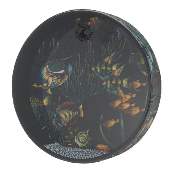 Ocean Drum® - Fish Graphic, 12"