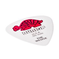 Red 0.50mm Tortex® Wedge Guitar Pick  (72/pack)
