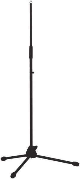 Straight Microphone Stand Black