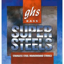 Super Steels Roundwound Electric Bass String (Single String, Extra Long Scale, .105)