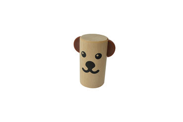 Joggle Bear, Wooden Shaker