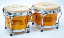 7” & 8” Bongo Set With Traditional Rims, Natural