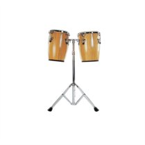 Natural Mini Conga Set, 9” & 10” with Stand