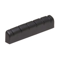 Black Tusq Xl Gibson (Electric) Style Slotted Nut