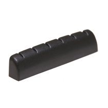 Black Tusq Xl Epiphone Style Slotted Nut