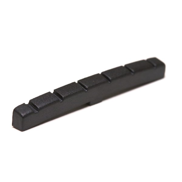 Black Tusq Xl Fender Style Slotted Nut Lefty