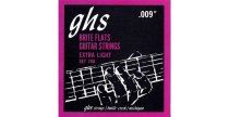 Brite Flates Ground Roundwound Electric Guitar Strings - Extra Light 9-42