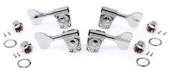 Titan Bass Tuning Machine Heads 2+2, Chrome