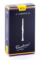 Bb Clarinet Traditional Reeds Strength 3.5; Box of 10