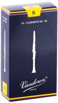 Bb Clarinet Traditional Reeds Strength 5; Box of 10