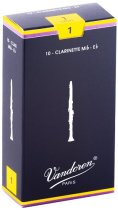 Eb Clarinet Traditional Reeds Strength 1; Box of 10