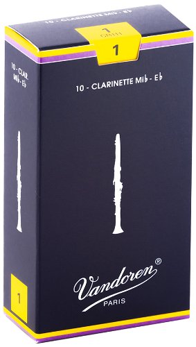 Eb Clarinet Traditional Reeds Strength 1; Box of 10