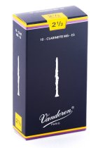 Eb Clarinet Traditional Reeds Strength 2.5; Box of 10