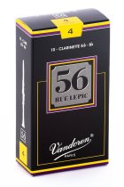 Bb Clarinet 56 Rue Lepic Reeds Strength 4; Box of 10