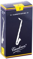 Alto Clarinet Traditional Reeds Strength 2; Box of 10