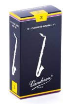 Alto Clarinet Traditional Reeds Strength 3; Box of 10