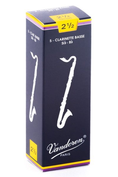 Bass Clarinet Traditional Reeds Strength 2.5