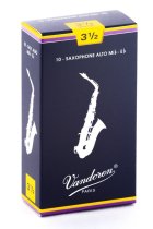 Alto Sax Traditional Reeds Strength 3.5; Box of 10