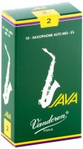 Alto Sax JAVA Reeds Strength 2; Box of 10