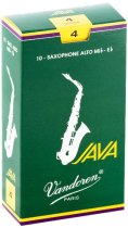 Alto Sax JAVA Reeds Strength 4; Box of 10