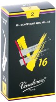 Alto Sax V16 Reeds Strength 2; Box of 10