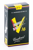 Alto Sax V16 Reeds Strength 2.5; Box of 10