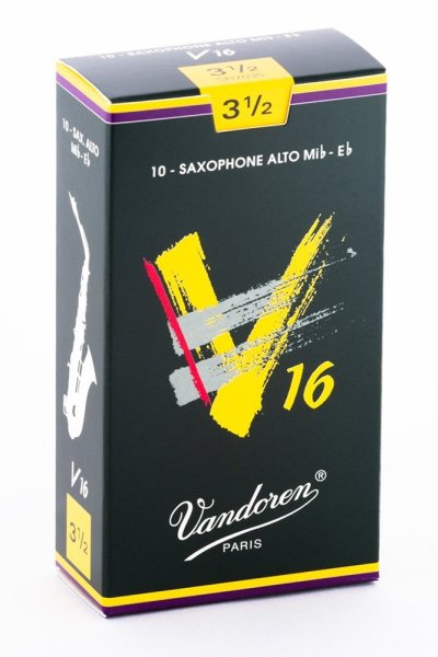 Alto Sax V16 Reeds Strength 3.5; Box of 10