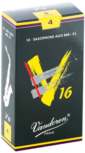 Alto Sax V16 Reeds Strength 4; Box of 10