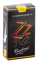 Alto Sax ZZ Reeds Strength 1.5; Box of 10