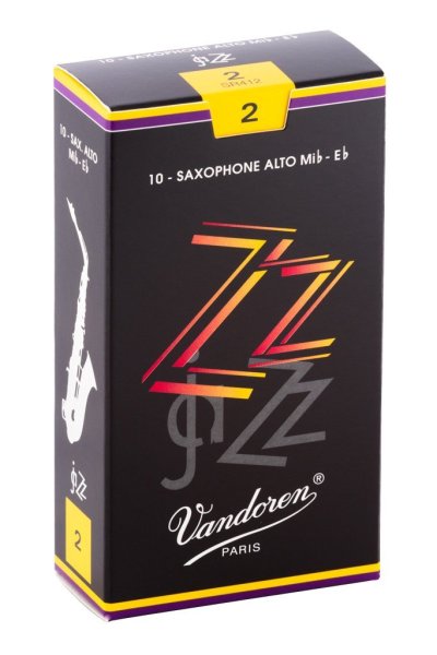 Alto Sax ZZ Reeds Strength 2; Box of 10