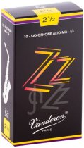 Alto Sax ZZ Reeds Strength 2.5; Box of 10