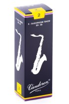 Tenor Sax Traditional Reeds Strength 2; Box of 5